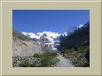 pohled na hrebeny, zprava Bernina, Bellavista, Piz Palů